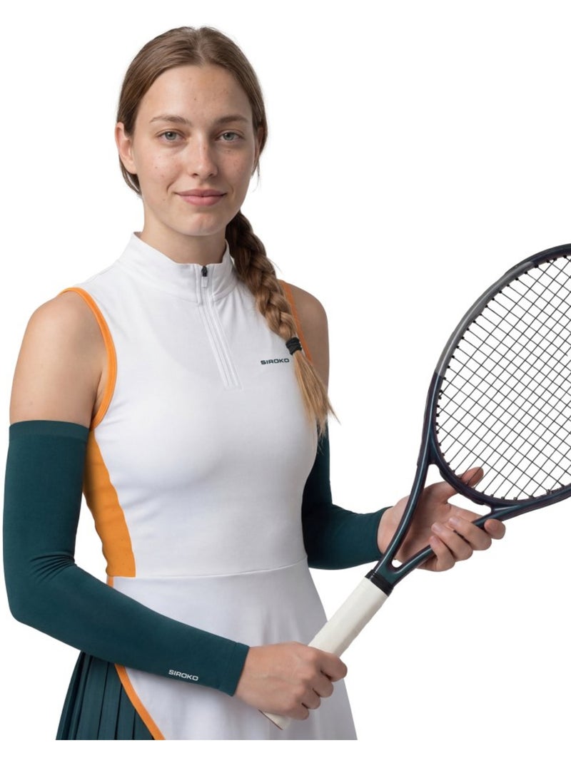 Manchons de compression tennis tennis homme et femme wells Vert - Kiabi