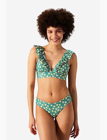 Mandy haut de bikini à volants penti