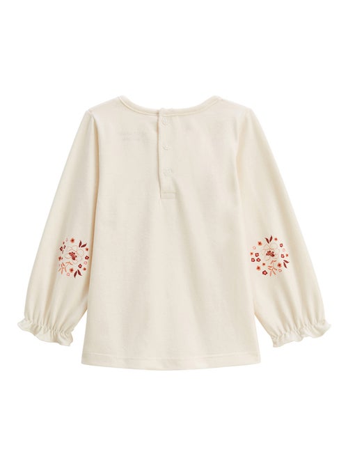 Manouk baby fleece overall en t-shirt set - Kiabi