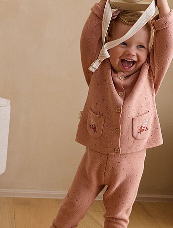 Manouk gebreide babybroek