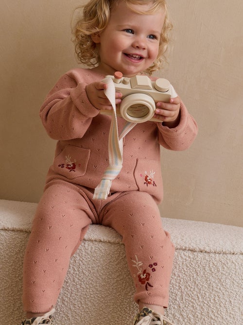 Manouk gebreide babybroek - Kiabi