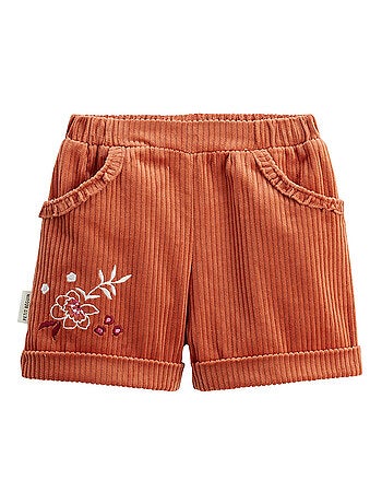 Manouk kindercorduroy korte broek