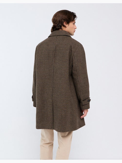 Manteau à carreaux, mo fashion - Kiabi