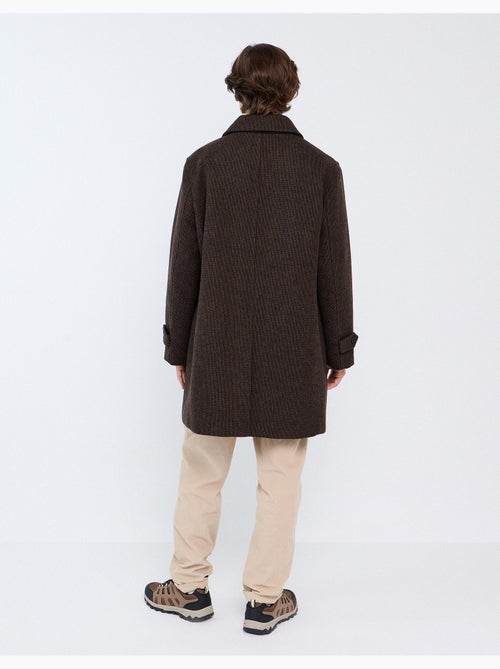 Manteau à carreaux, mo fashion - Kiabi