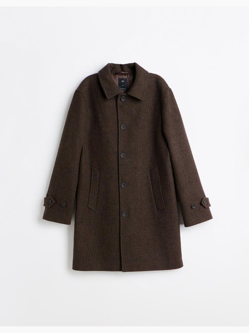 Manteau à carreaux, mo fashion - Kiabi