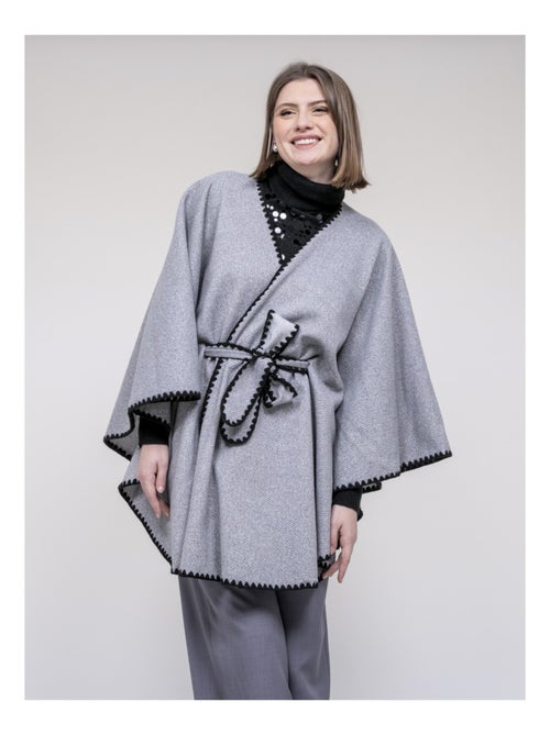 Manteau cape ulila - Kiabi