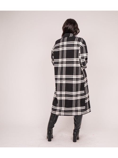 Manteau carreaux ureno - Kiabi