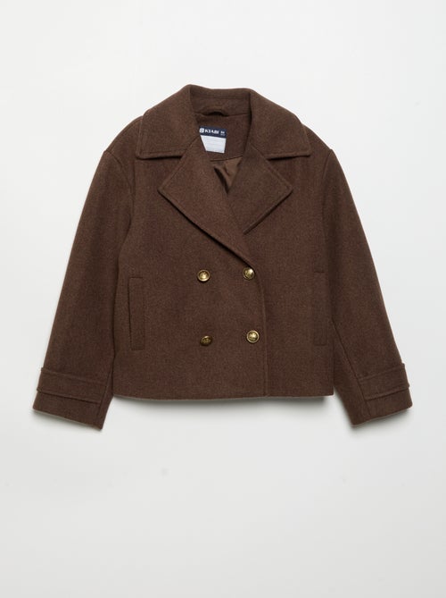 Manteau court façon paletot - Kiabi Manteau court façon paletot - Kiabi