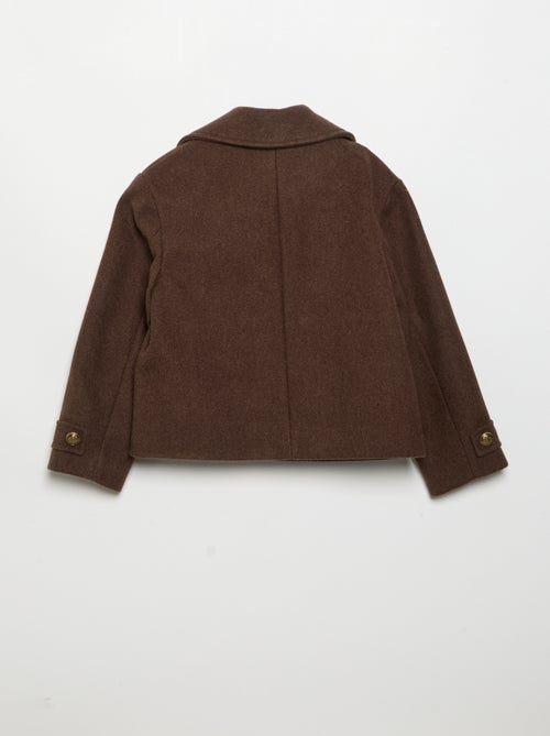 Manteau court façon paletot - Kiabi Manteau court façon paletot - Kiabi