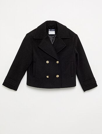 Manteau court façon paletot