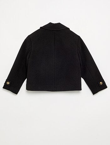 Manteau court façon paletot