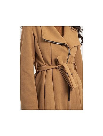 Manteau court zippé uways