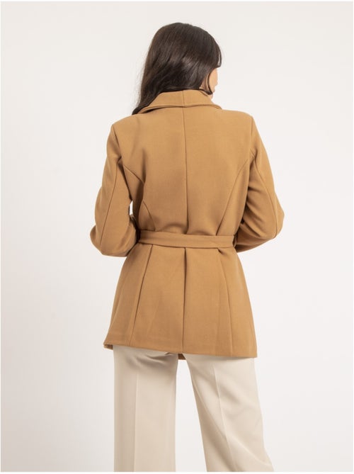 Manteau court zippé uways - Kiabi Manteau court zippé uways - Kiabi