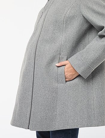 Manteau de maternité en lainage