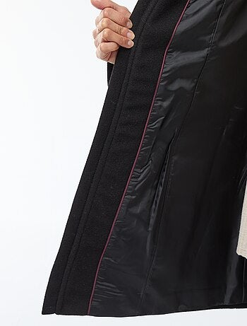 Manteau de maternité en lainage