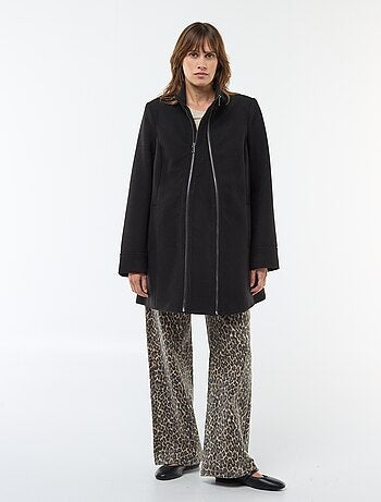 Manteau de maternité en lainage