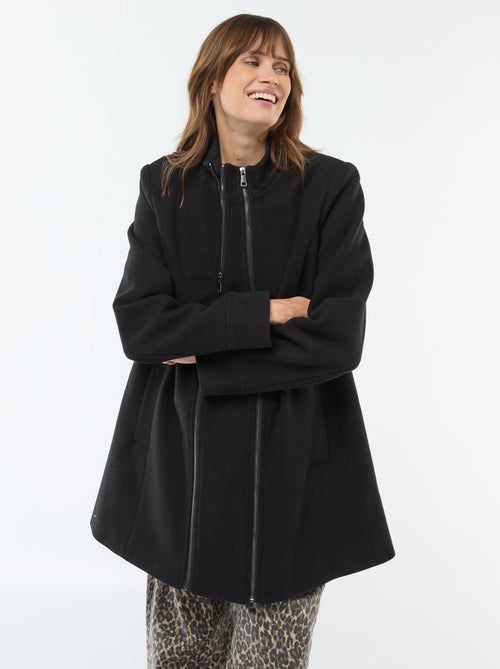 Manteau de maternité en lainage - Kiabi
