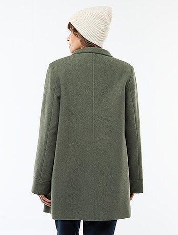 Manteau de maternité en lainage