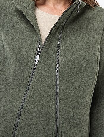 Manteau de maternité en lainage