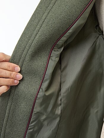 Manteau de maternité en lainage