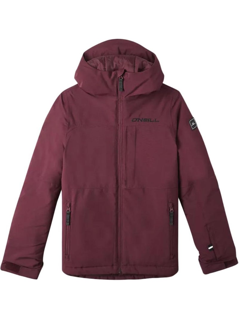 Manteau de ski Fille O'Neill Bordeaux - Kiabi