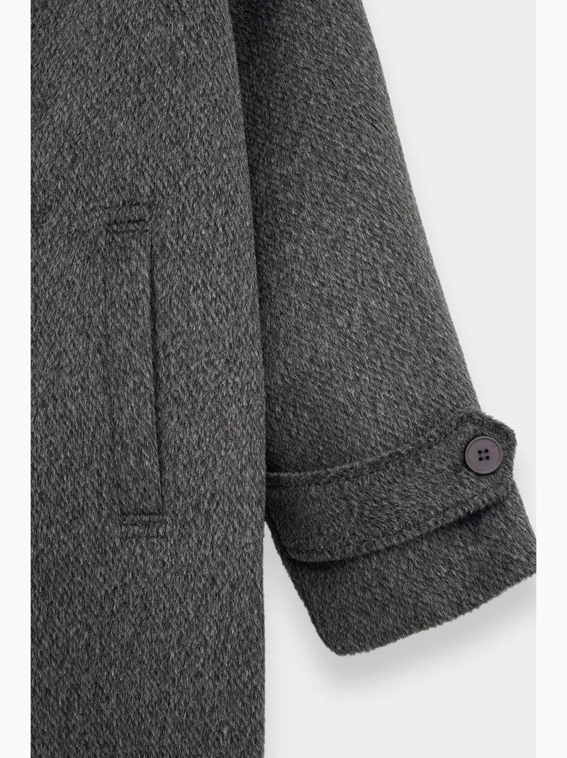 Manteau doudoune giesto Gris Noir - Kiabi
