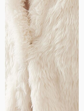 Manteau en fausse fourrure lucci