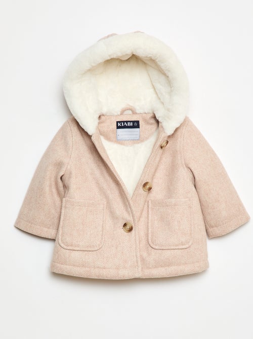 Manteau façon lainage - Kiabi