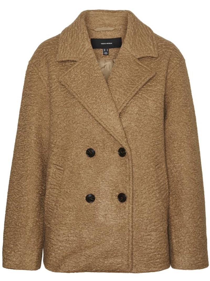 Manteau Femme Vero Moda Marron cappuccino - Kiabi