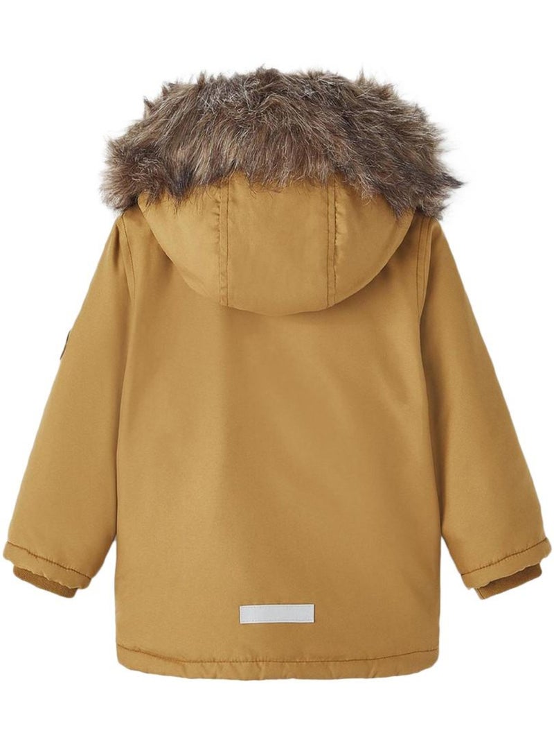 Manteau Garçon Name it Marron cappuccino - Kiabi