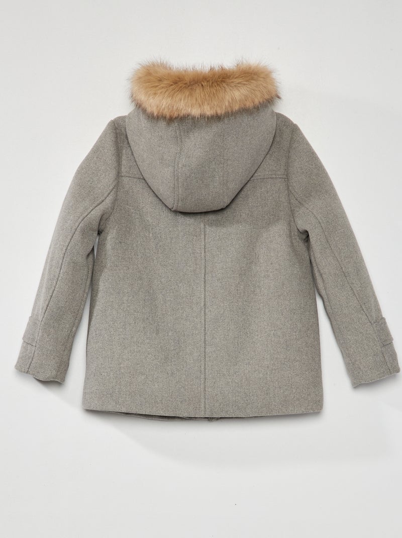 Veste IVIVVA Fille 14 Ans - Polaire Gris Bruyère - Capuche Et Fermeture éclair - Lululemon