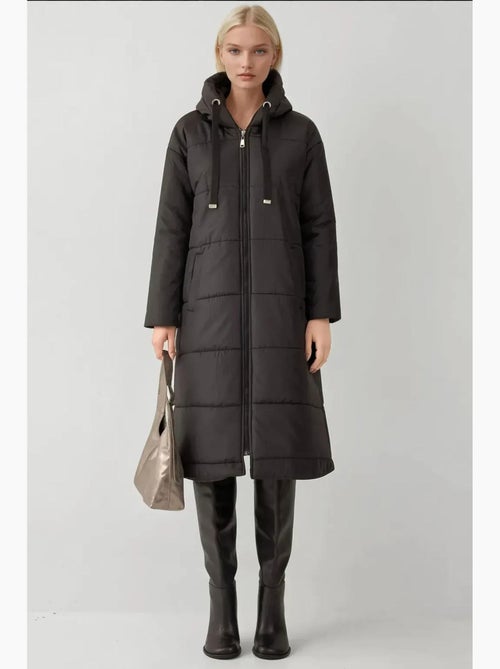 Manteau long à capuche bdart - Kiabi Manteau long à capuche bdart - Kiabi