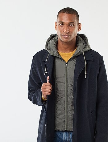 Manteau long chaud chic