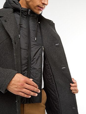 Manteau long chaud chic