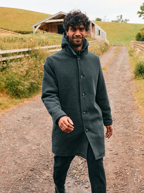 Manteau long chaud chic - Kiabi