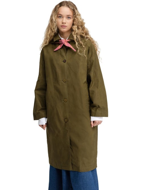 Manteau long ciré femme femme skye-w - Kiabi
