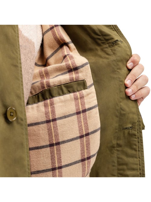 Manteau long ciré homme homme codium - Kiabi Manteau long ciré homme homme codium - Kiabi