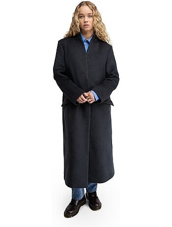 Manteau long en laine femme femme glencoe-w