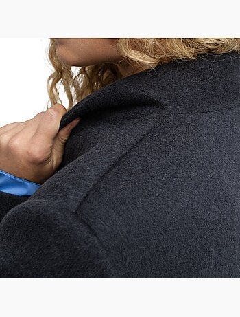 Manteau long en laine femme femme glencoe-w