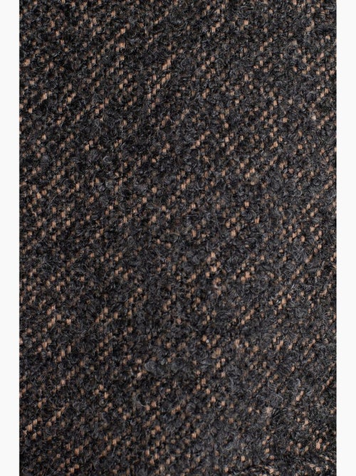 Manteau long en tweed texturé dilvin - Kiabi Manteau long en tweed texturé dilvin - Kiabi