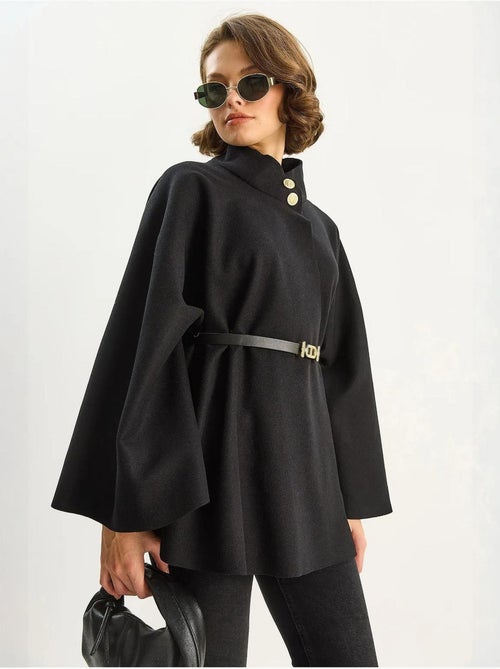 Manteau long texturé avec fermeture à boutons lucci - Kiabi Manteau long texturé avec fermeture à boutons lucci - Kiabi