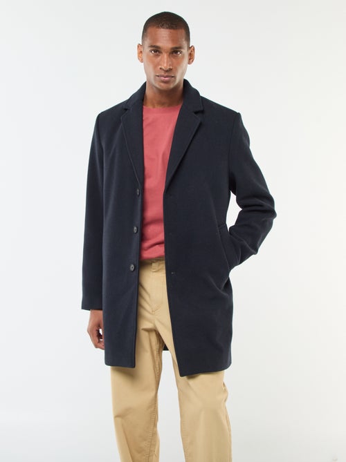 Manteau long uni - Kiabi