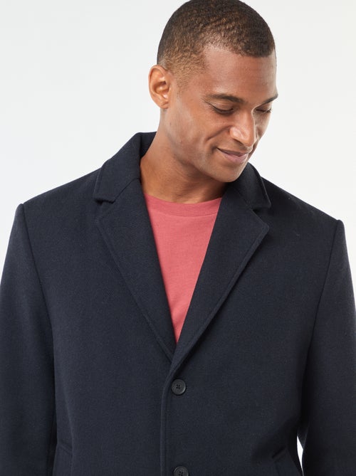 Manteau long uni - Kiabi