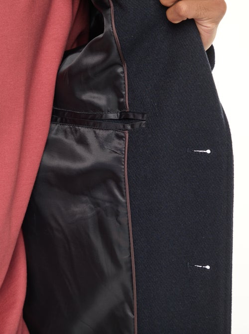 Manteau long uni - Kiabi