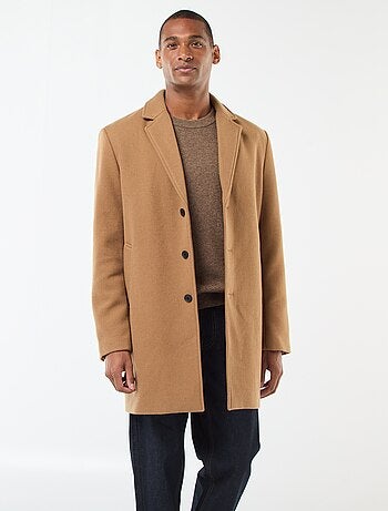 Manteau long uni