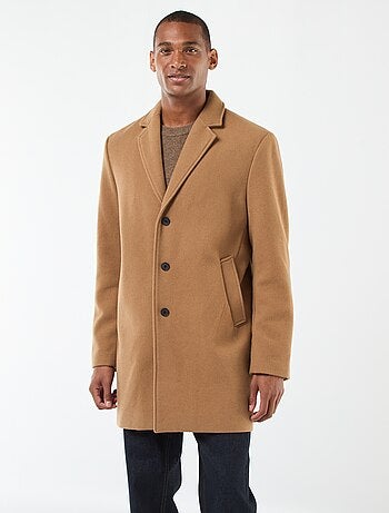 Manteau long uni