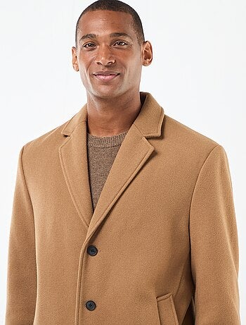 Manteau long uni