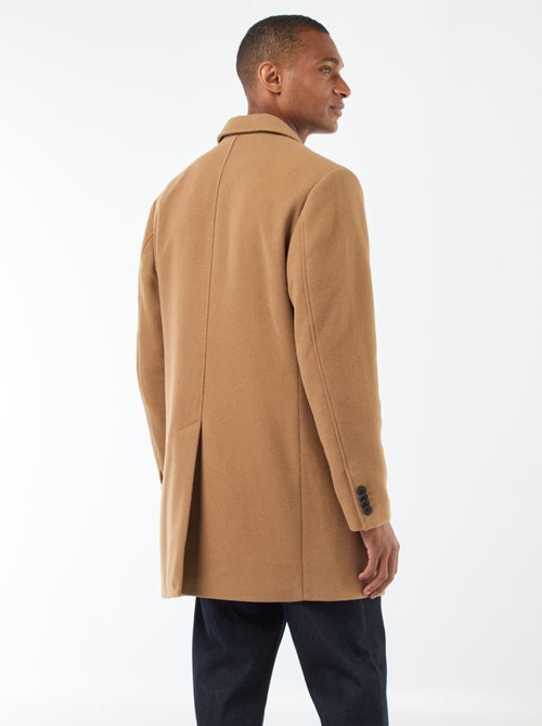Manteau long uni - Kiabi