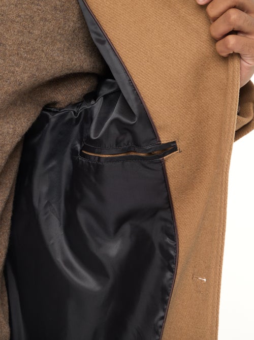 Manteau long uni - Kiabi