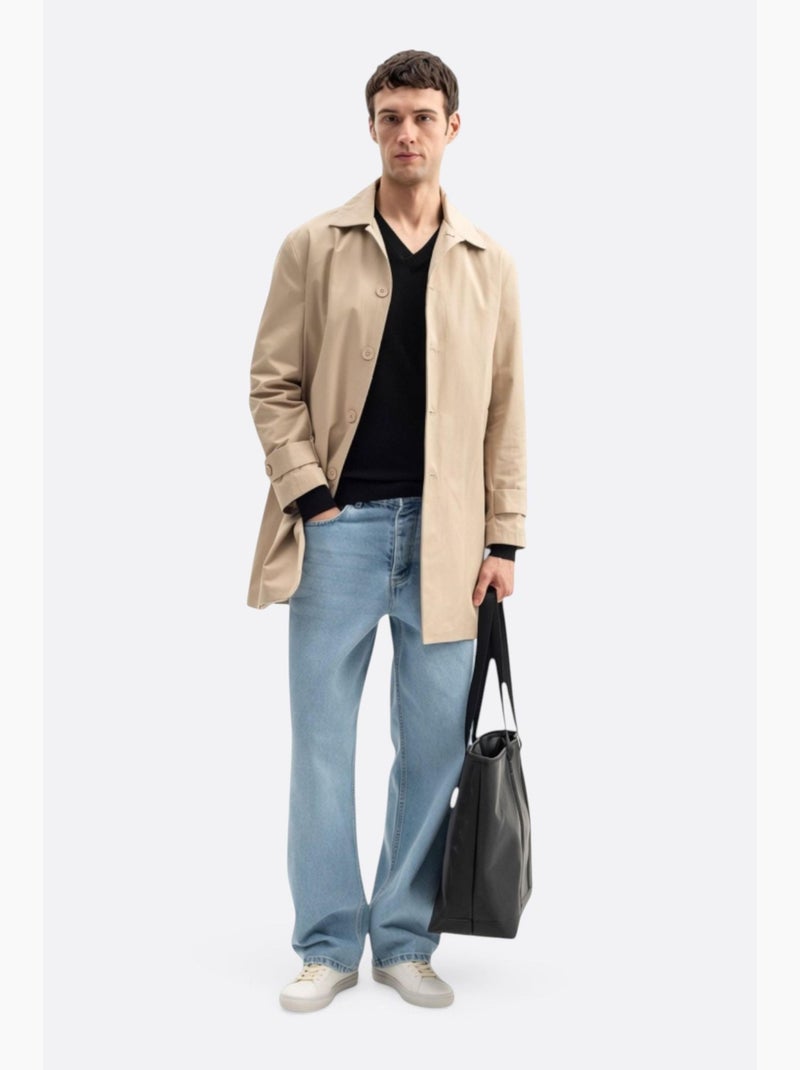 Manteau matelassé homme giesto Beige argile - Kiabi